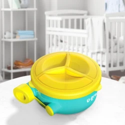 Recipient pentru lapte praf U-Grow Blue&Yellow, 250 ml cumpăra în Chișinau. Foto 2