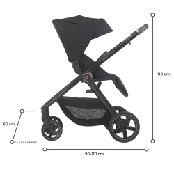 Carucior 2 in 1 Espiro Only Graphite Antracite cumpăra în Chișinau. Foto 6