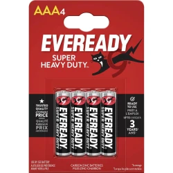 Set baterii Energizer Eveready Super Heavy Duty AAA, 4 buc. cumpăra în Chișinau. Foto 1