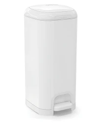 Корзина для подгузников AngelCare Genie White + 1 сменная квадратная кассета на 810 подгузников купить в Кишиневе. Фото 1