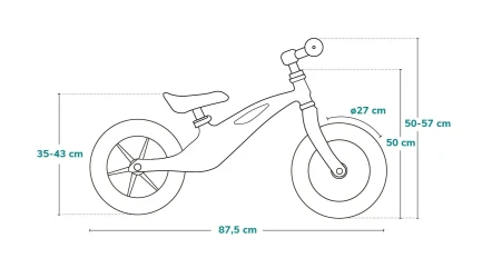 Bicicleta fara pedale Lionelo Bart Blue Violet cumpăra în Chișinau. Foto 7