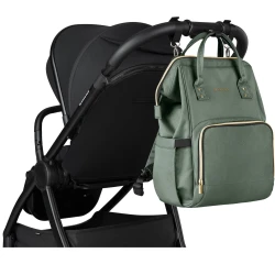 Сумка для коляски KikkaBoo Siena Army Green купить в Кишиневе. Фото 11