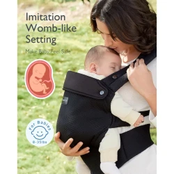 Кенгуру Momcozy PureHug Air Mesh Black купить в Кишиневе. Фото 7