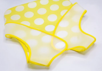 Слюнявчик без рукавов BabyJem Yellow купить в Кишиневе. Фото 2
