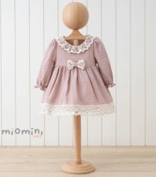 Rochiță cu mânecă lungă Mymio Muslin Powder (12-18L) cumpăra în Chișinau. Foto 1