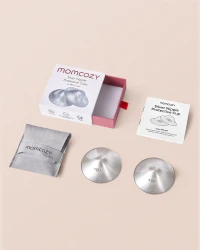 Накладки на грудь Momcozy Silver, 45 мм, 2 шт. купить в Кишиневе. Фото 2