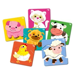 Puzzle educativ Far Far Land Pets, 18 elemente cumpăra în Chișinau. Foto 1