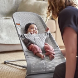 Балансир BabyBjorn Bliss Mesh, Grey купить в Кишиневе. Фото 6