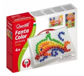 Мозаика Quercetti FantaColor Portable Large, 150 элементов купить в Кишиневе. Фото 1
