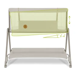Кроватка Co-sleeper 2 в 1 Lionelo Luna Beige Sand купить в Кишиневе. Фото 6