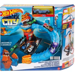 Конструкторы Hot Wheels City Wreck and Ride Gorilla Attack, 2 элемента купить в Кишиневе. Фото 1