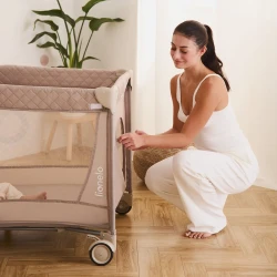 Patut pliabil Lionelo Amelie Beige Sand cumpăra în Chișinau. Foto 7