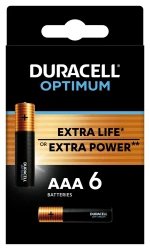 Set de baterii Duracell AAA OPTIMUM, 6 buc. cumpăra în Chișinau. Foto 1