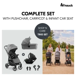Carucior 3 in 1 Hauck Shop N Care Trio Set Grey cumpăra în Chișinau. Foto 12