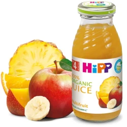 Suc Multifruct HIPP (mere,portocale,ananas,banane,mango) (4+ luni), 200 ml cumpăra în Chișinau. Foto 1