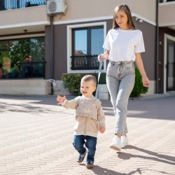 Пояс безопасности KikkaBoo Cat Grey купить в Кишиневе. Фото 4