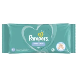 Влажные салфетки Pampers Fresh Clean, 52 шт. купить в Кишиневе. Фото 1