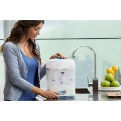 Стерилизатор для бутылочек электрический Chicco Steril Natural White купить в Кишиневе. Фото 2