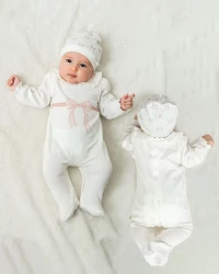 Комбинезон BabyCosy Beige & Ivory (1-3М) купить в Кишиневе. Фото 4