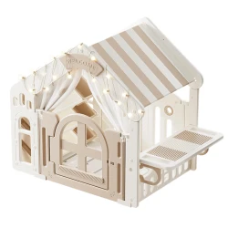 Tarc pentru copii Moni PlayHouse White & Beige cumpăra în Chișinau. Foto 1