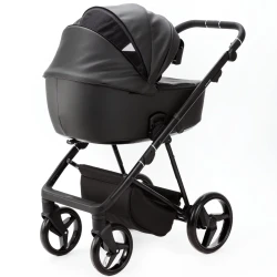 Carucior 2 in 1 Adamex Blanc Deluxe Black cumpăra în Chișinau. Foto 5