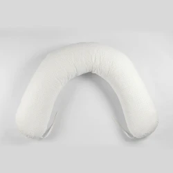Подушка для беременных PernaMea форма-V c наволочкой Bulina Ivory, 135 см купить в Кишиневе. Фото 2