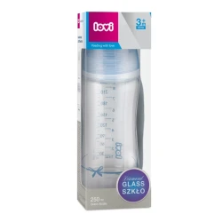 Biberon pentru bebeluși din sticlă Lovi Baby Shower Boy 250 ml cumpăra în Chișinau