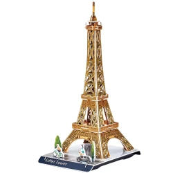 Пазл 3D Cubic Fun Eiffel Tower, 31 элементов купить в Кишиневе. Фото 2