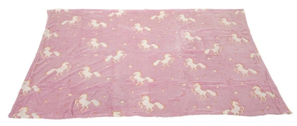 Одеяло Toi-Toys Glow Fun Unicorn, 130x150 см купить в Кишиневе. Фото 1