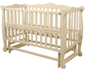 Pătuț Goydalka Natali Plus Ivory pe balansoar cumpăra în Chișinau