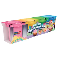 Набор пластилина Play Toys Pastel, 4 шт. купить в Кишиневе. Фото 1