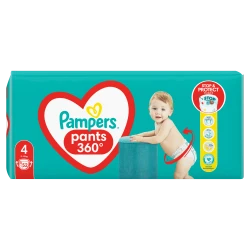 Подгузники-трусики Pampers Pants 4 (9-15 кг), 52 шт. купить в Кишиневе. Фото 2