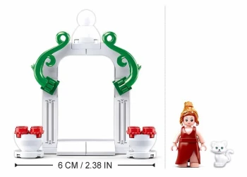 Constructor Sluban Girl’s Dream Park, 114 elemente cumpăra în Chișinau. Foto 5