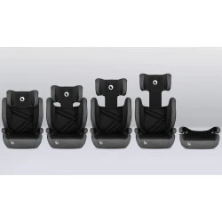 Автокресло 100-150 см (i-Size) Isofix Lionelo Hugo Black Grey купить в Кишиневе. Фото 19