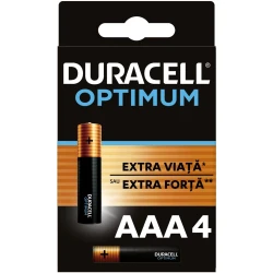 Set baterii Duracell AAA Optimum, 4 buc. cumpăra în Chișinau. Foto 1