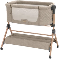 Patuc Co-sleeper + Scaun de masa 2 in 1 KikkaBoo Sleat Me Beige cumpăra în Chișinau. Foto 3