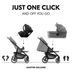 Carucior 3 in 1 Hauck Shop N Care Trio Set Grey cumpăra în Chișinau. Foto 7