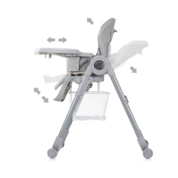 Scaun pentru hrănire Chipolino Master Chef Grey cumpăra în Chișinau. Foto 8