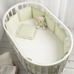 Бортики в кроватку Perina Lovely Dream Фисташковый, 360x29 см купить в Кишиневе. Фото 3