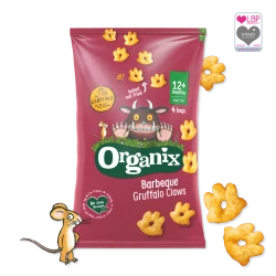Biscuiți Organix Barbeque Gruffalo Claws (12 luni+), 15 g cumpăra în Chișinau. Foto 1