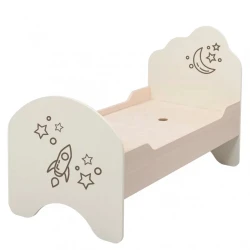Детская кровать Tisam Cosmos Cloud Ivory, 143x63 см купить в Кишиневе. Фото 2