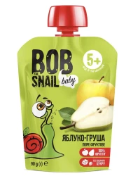 Piure Bob Snail mere-pere (5 luni+), 90 g cumpăra în Chișinau. Foto 1