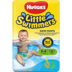 Подгузники-трусики для плавания Huggies Little Swimmers 3-4 (7-15 кг), 12 шт. купить в Кишиневе. Фото 5