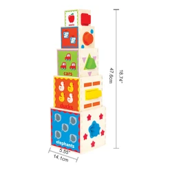 Cuburi Hape Pyramid of play cumpăra în Chișinau. Foto 4