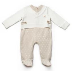 Комбинезон BabyCosy Ivory & Ecru (3-6М) купить в Кишиневе. Фото 2