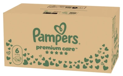 Подгузники Pampers Premium Care BOX №6 (13-18 кг), 116 шт. купить в Кишиневе. Фото 2