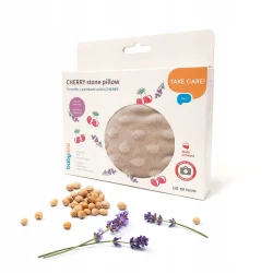 Подушка от колик с вишневыми косточками Babyono Beige купить в Кишиневе. Фото 1