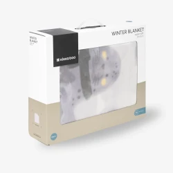 Пледик Kikkaboo Seally Me Grey, 110×140 см купить в Кишиневе. Фото 3