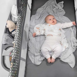 Одеяло Lionelo Bamboo Swaddle Grey Stone, 120x120 см купить в Кишиневе. Фото 2