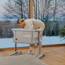 Pătuc Co-sleeper 3 in 1 Lionelo Aurora Beige Capuccino cumpăra în Chișinau. Foto 4